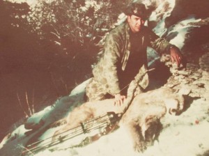 This stock-killing Utah cougar was tagged in early January 1970. He was my second P&Y trophy.