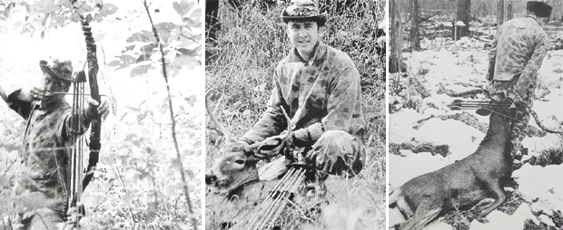 Hunting mainly in Indiana, Colorado, and Michigan during the 1960s, I managed to tag my share of deer with my Ben Pearson and Black Widow recurve bows.